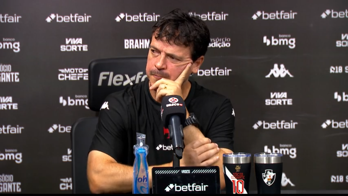 Fernando Diniz, técnico do Vasco