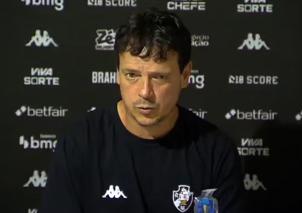 Fernando Diniz, técnico do Vasco