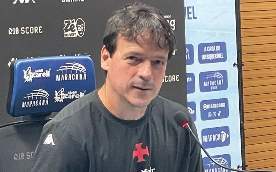 Fernando Diniz, técnico do Vasco